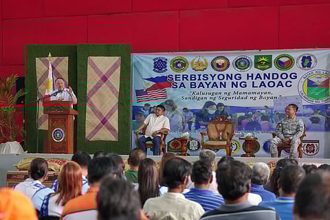 DND, Nolcom deliver farm aid, medical services in Pangasinan