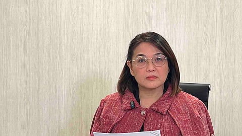 Palace press officer, Undersecretary Claire Castro.