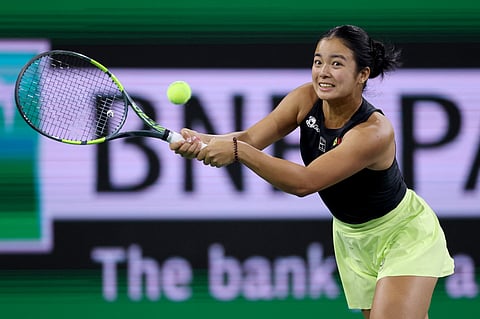 ALEX Eala remains upbeat in her campaign in the Miami Open despite staking her world ranking. 