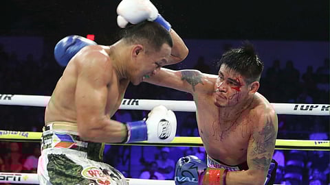 FILIPINO Charly Suarez (left) and Mexican Emanuel Navarrete are on a collision course anew.