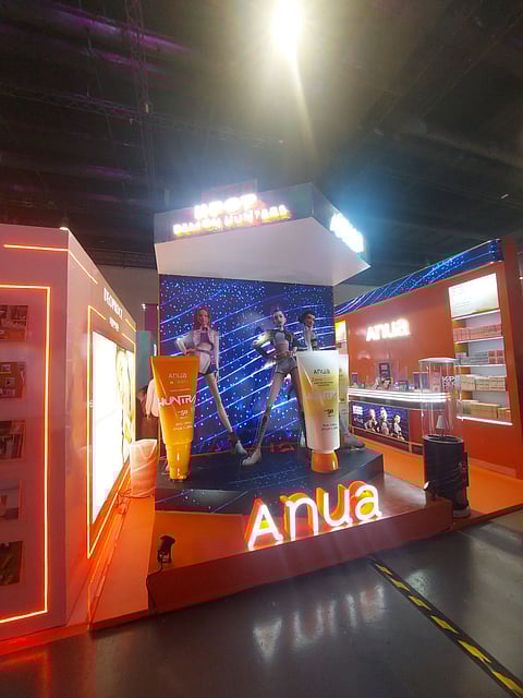 KPOP Demon Hunters' skincare collection.