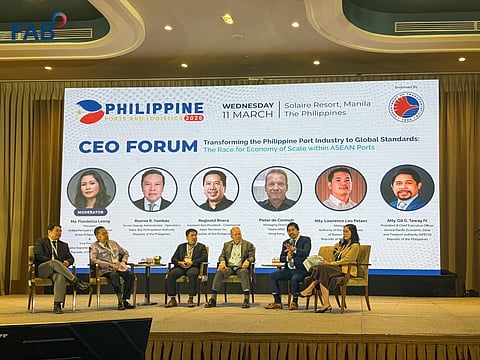 The Authority of the Freeport Area of Bataan (AFAB) highlighted expansion projects and business investment opportunities inside the Freeport Area of Bataan (FAB) during the Philippine Ports and Logistics 2026 held at Solaire Resort, Manila on March 11, 2026.