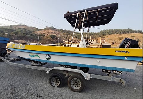 DENR boosts Bataan coastal response with boat, oil spill gear