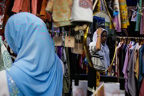 Halal Town a day before Eid'l Fitr 