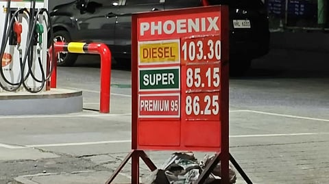 Moderate Spikes, yet gas seen at over P100 