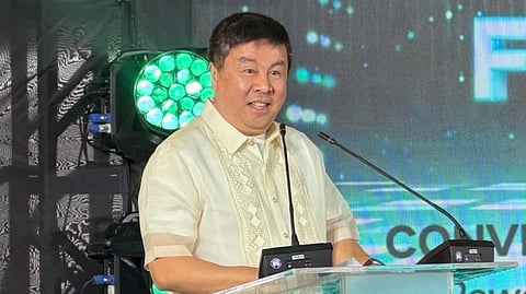 CONVERGE CEO Dennis Anthony Uy leads the inauguration of the company’s 12-megawatt data center facility in Angeles City, Pampanga.