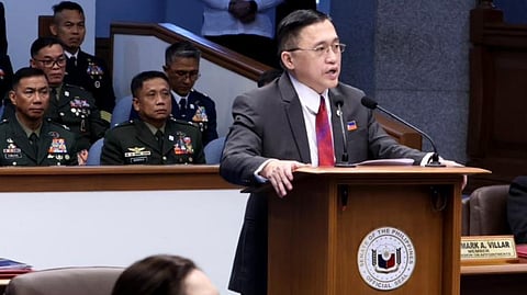 SENATOR Bong Go extols the values and traits of the newly promoted AFP officials.