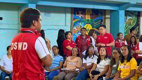 DEPARTMENT of Social Welfare and Development Secretary Rex Gatchalian attends a Family Development Session at Barangay Casibarag Norte on Friday. The visit aims to provide national leadership with a direct look at how the program strengthens family bonds and community resilience.