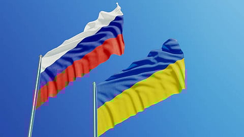 Russia, Ukraine trade strikes, two die, 
grain ships damaged