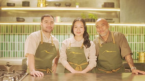 HIGHLANDS Gold Brand Ambassadors (from left): Chef Francis Tolentino, Chef Amanda Hao and Chef JP Anglo.