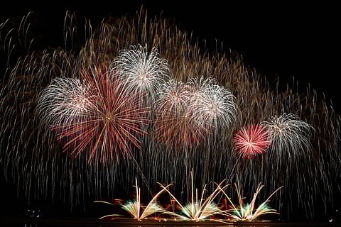 Platinum Fireworks Inc's special pyrotechnics performance