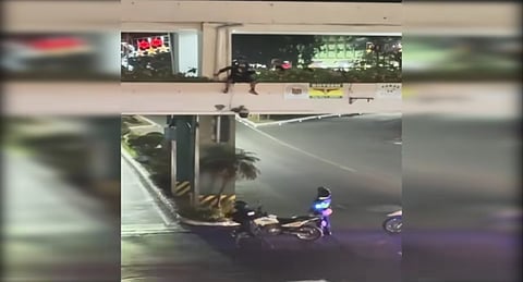 Baguio police save man from overpass jump, urge mental health support