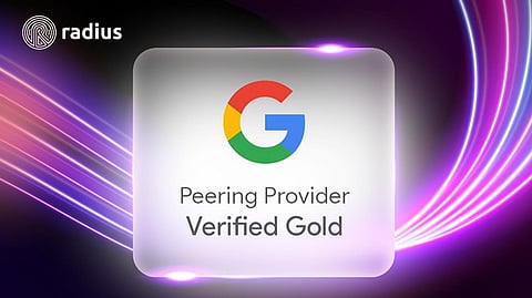 Radius earns Google gold-tier network certification