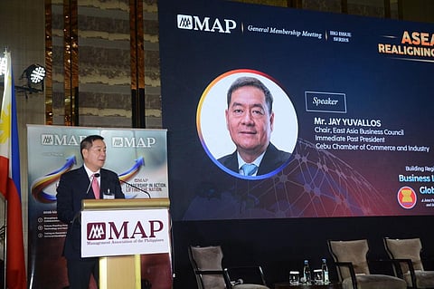 East Asia Business Council (EABC) Philippines Chair Jay Yuvallos 