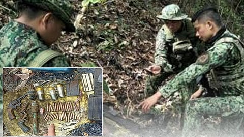 Rebel tip leads to firearms, explosive cache discovery