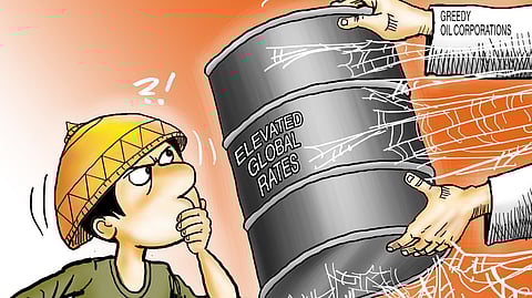 Slick with oil profit