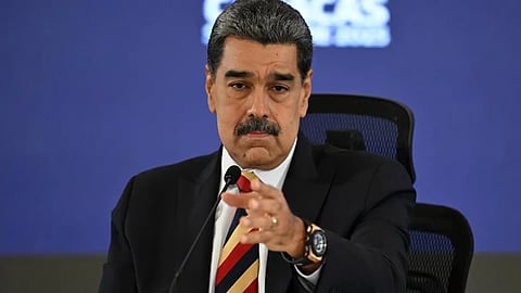 VENEZUELAN President Nicolas Maduro