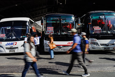Bus stations prepare for the Holy Week exodus