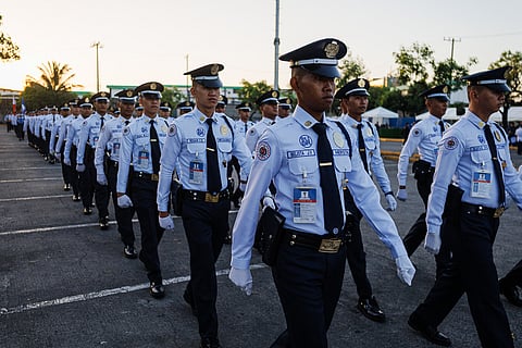 Security guards and personnel under the Central 5 Division of SM Supermalls take part in an annual joint tactical inspection at SM City Sucat in Parañaque City on Tuesday, 24 March 2026, to assess security readiness and operational standards.

The inspection, conducted across several SM malls in coordination with mall operations and accredited security agencies, evaluated compliance with uniforms, equipment, and protocols in line with company policies and Philippine National Police – Civil Security Group requirements.