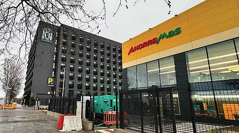 (ONE of the largest supermarket chains in Spain — AhorraMas Supermarket is located right beside Hotel101-Madrid)