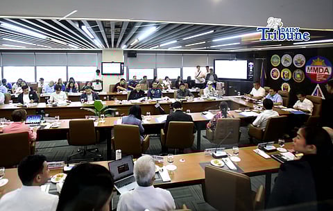 (March 24 2026) Metropolitan Manila Development Authority (MMDA) Chairman Atty. Don Artes, together with Department of Public Works and Highways Secretary Vince Dizon and Metro Manila Council President and San Juan City Mayor Francis Zamora, led a Metro Manila Council meeting on Tuesday, March 24, 2026, in Pasig City, with Mayors from Metro Manila, Mandaluyong, Pasig, Malabon. The meeting tackled agenda items on the truck ban, the Unified Vehicular Volume Reduction Program exemption for fuel trucks, and Oplan Kontra Baha in Greater Metro Manila. Photo/Analy Labor