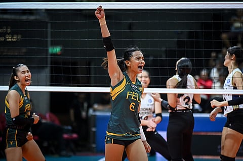 LOVELY Lopez of FEU shows everyone that she can be counted on at all times.