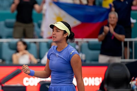 ALEX Eala is satisfied with how she performed despite falling short in the Miami Open.   