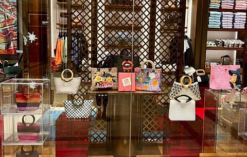 HAND-made bags from inmates of the Quezon City Jail Female Dormitory delivered to Solaire Resort North in Quezon City last January 2.