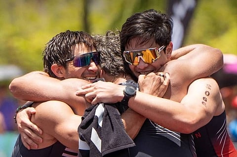 Nico Bolzico praised Alden Richards in latest BYD Ironman in Davao