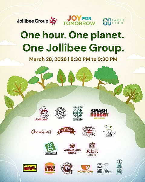 Guided by the Group’s Joy for Tomorrow sustainability agenda, for Earth Hour 2026, the Jollibee Group will mark its largest participation yet by switching off non-essential lights across 5,354 stores and facilities worldwide.