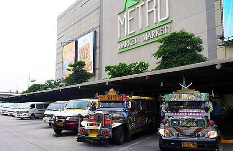 PUBLIC Utility Vehicle transport terminal at Fort Bonifacio in Taguig.