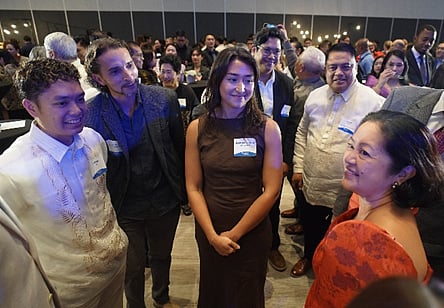 First Lady Louise Araneta-Marcos and Fulbright U.S. Scholars.

