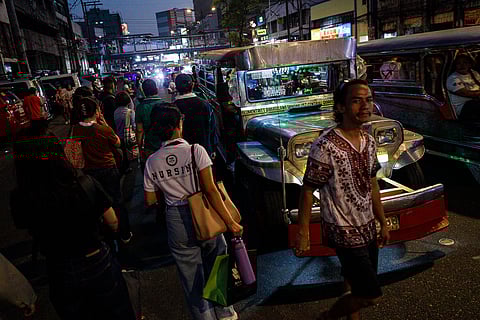 Friday rush hour commute