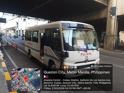 Department of Transportation shares snaps of the "Libreng Sakay' initiatives of the agency in line with the ongoing transport strikes in different parts of the country. 
