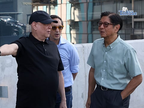  new westbound off-ramp from the NAIA Expressway to NAIA Terminal 3 in Pasay City on friday. 