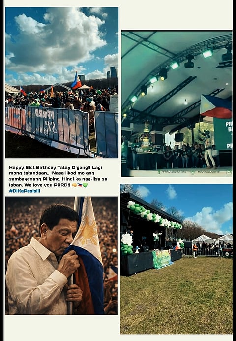 Filipinos celebrate PRRD’s 81st birthday – events in The Hague and Davao on 28 March. 