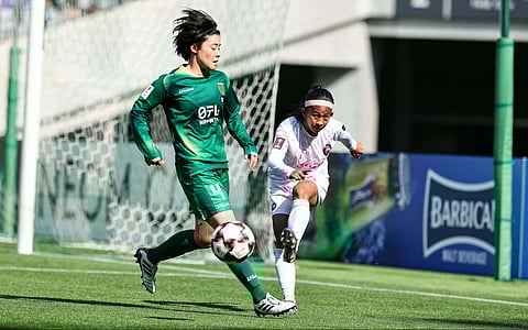 Charisa Lemoran and Stallion Laguna FC fall to Tokyo Verdy 1969, 5-0, in the AFC Women’s Champions League on Saturday in Tokyo.