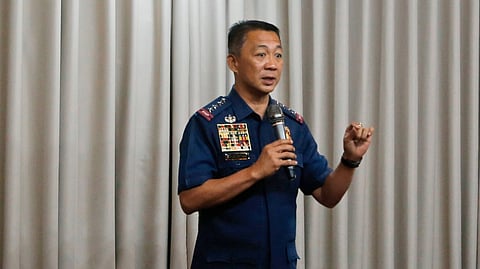 PNP chief Police General Jose Melencio Nartatez Jr.