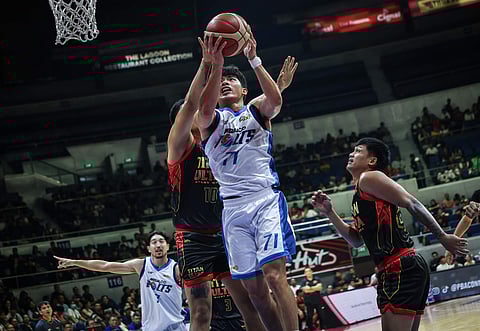 CJ Cansino leads the local production with 26 points as Meralco blew past Titan Ultra, 118-105, on Sunday in the PBA Commissioner’s Cup at the Smart Araneta Coliseum.