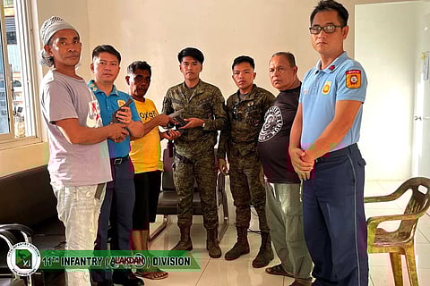 Army, officials oversee firearm surrenders to boost Sulu gun-free drive
