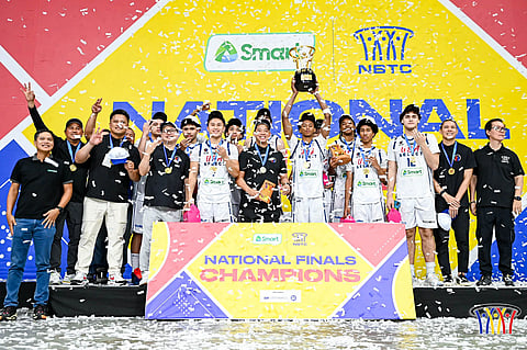 Fil-Am Nation USA claims their third straight NBTC National Finals Division 1 title after outlasting UST Sunday night at Mall of Asia Arena in Pasay City. 