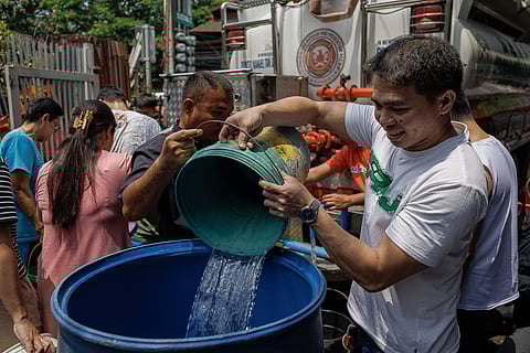Damaged pipe causes water interruption in Quiapo
