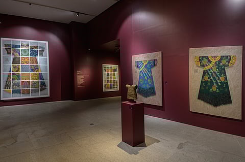 WINNA Go’s art exhibition called ‘Seams of Memory.’ 