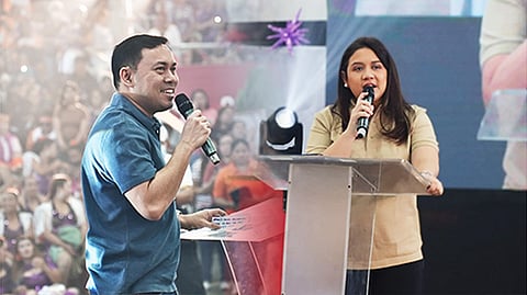SENATOR Mark Villar and Senator Camille Villar