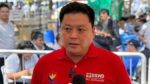 DSWD Secretary Rex Gatchalian