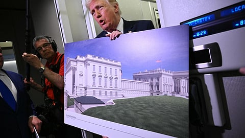 Military building ‘massive complex’ beneath White House ballroom