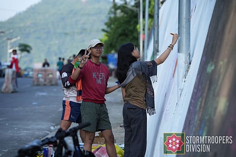 Tacloban mural project promotes unity, peace