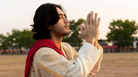 Kapuso Actor Yasser Marta playing the role of Jesus Christ in Siete Palabras in Pampanga