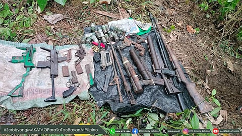 Philippine Army discovers military cache in Bukidnon