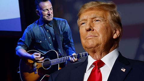 U.S. President Donald Trump urges his supporters to boycott Bruce Springsteen in a Truth Social rant. 